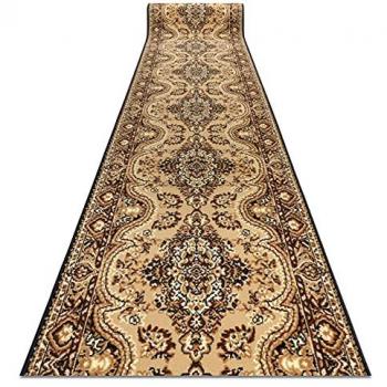 BCF Beige Runner 90cm x 600cm