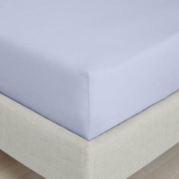 Lavender 200 Thread Count Extra Deep Cotton Percale Fitted Sheet