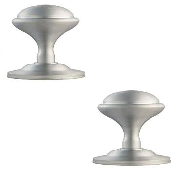 Rose Chrome 85mm Victorian Door Loops – Twin Set