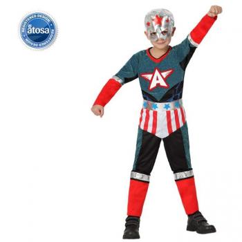 Capitán Fantástico Disfraz para Niños 7‑9 años
