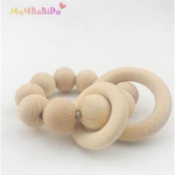 Bebé Orgánico Mordedor de Madera