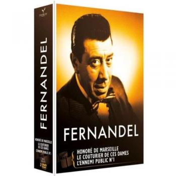 Le Grand Pack Fernandel : 3 films emblématiques – Ennemi Public, Couturier, Honoré