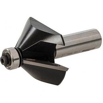 Triton 557174 ½ Edge Chamfering Tool – 1‑7/8″ by 1″, 45°, Silver Color