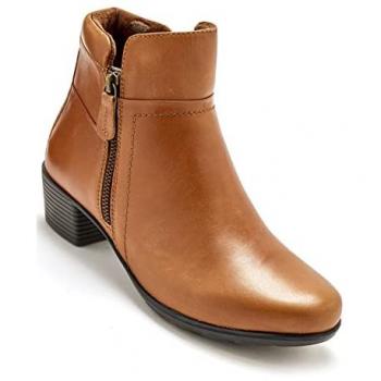 Air‑Sole Double‑Zip Ankle Boots for Women – Pediconfort