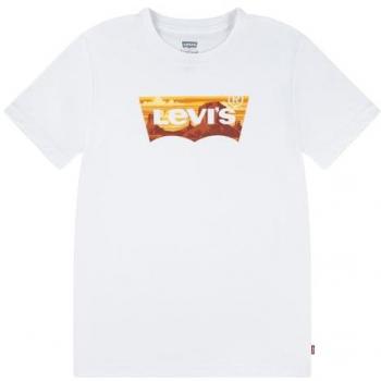 Polo e T-Shirt Levi's Ragazzo Batwing Bright White 10 anni