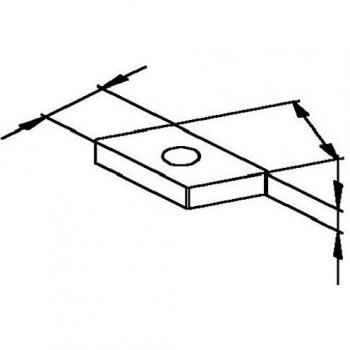 Niedax GSM‑306 Rutschfeste Mutter