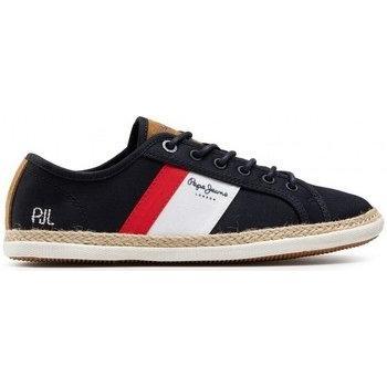 Sneakers Maui Blucher Bleu – Variante pliante, cuir daim nubuck, lacets