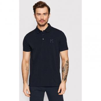 KARL LAGERFELD Dunkelblaues Herren Poloshirt