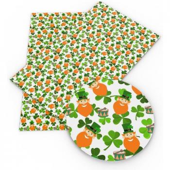 Shamrock Pattern DIY Leather Sheets
