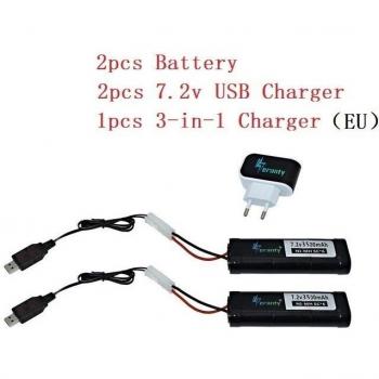 Batería RC Tamiya Connectors KEP-2P 7.2 V 3500 mAh