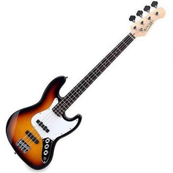 Basse Rocktile Fatboy II Jazz avec 2 micros Sunburst