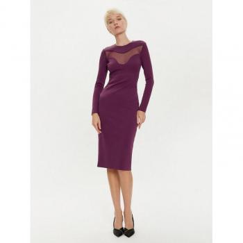 PINKO Elegantes Cocktailkleid A208 Dunkelrot