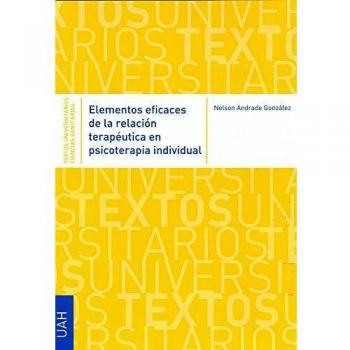 Elementos eficaces de la relación terapéutica en psicoterapia individual: 25