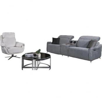 JVmoebel Lounge‑Set – 3‑Sitzer Sofa & Sessel, europäische Qualität