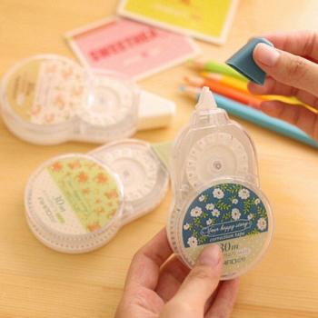 Floral Correction Tape 30m Kawaii Design