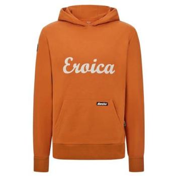 Santini Eroica Valle Hoodie Orange XL