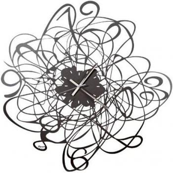 Horloge Décorative Ø90 cm Chiffres Tissés