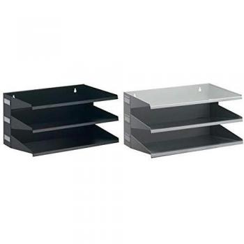 Organisateur de bureau 3 compartiments A4 noir