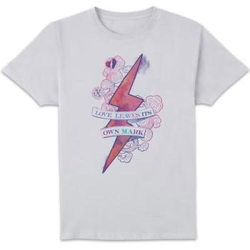 Harry Potter Love Leaves Its Own Mark XL White Shirt for Men