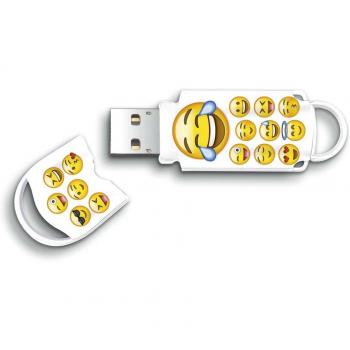 Integral Flash Drive 64 Go – Multicolore Xpression Emoji