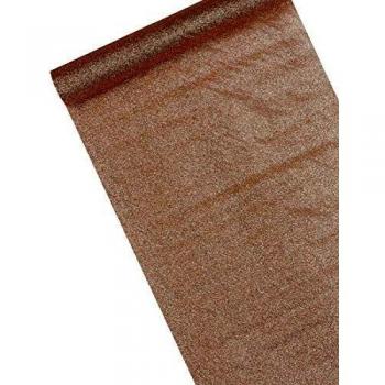 Chemin de Table Cuivre Scintillant 30 cm x 3 m