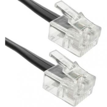 Extensión RJ11 4‑hilo 15 m, BeMatik