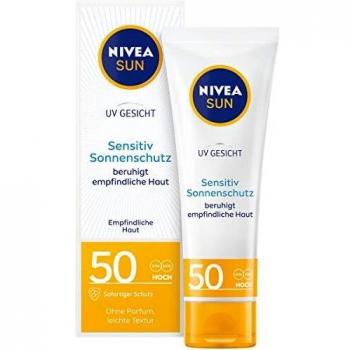 Nivea Face Protection with SPF 50 for sensitive skin