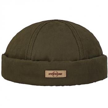 Olive Waxed Cotton Docker Hat by Stetson