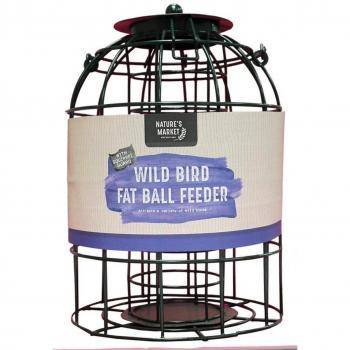 Nature's Market Wild Bird Fat Ball Feeder with Squirrel Guard Pack of 5