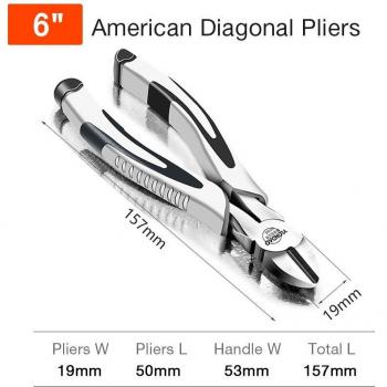 Strong Manual Diagonal Pliers for Home Repair