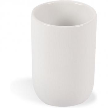 Porta spazzolini bianco in ceramica Mod. Sophie