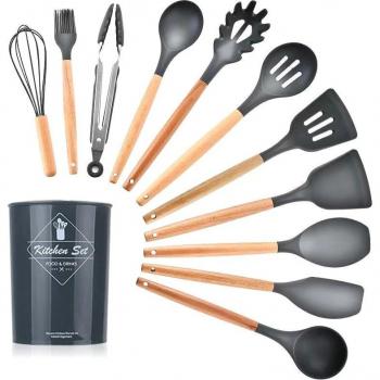Outils de Cuisine en Silicone 12 pièces