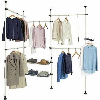 SoBuy Clothes Racks Adjustable Shelf KLS04