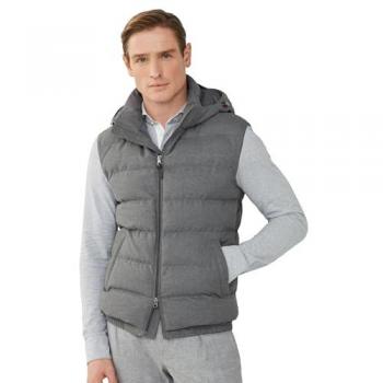 Chaleco de Hombre Hackett London Gris Oscuro
