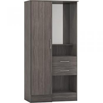 Seconique Nevada Vanity 1 Door Wardrobe