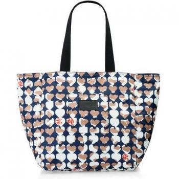 Marc Cain Shopper Kreative Klassiker, Schultertasche, Sporttasche mit auffälligem Print