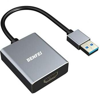 USB 3.0 to HDMI Adapter 1080P HDMI to USB Converter for PC Laptop Blue