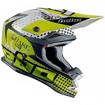 HeBO Verde Casco Enduro Quake L