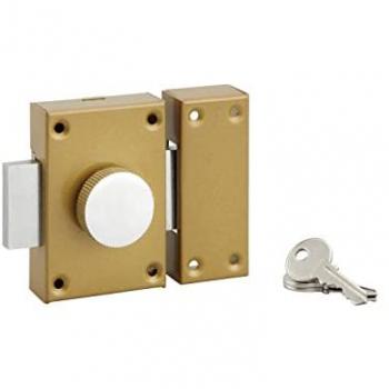 Verrou Bouton Cylindre Ø25 x 40 mm – 3 Clés SP