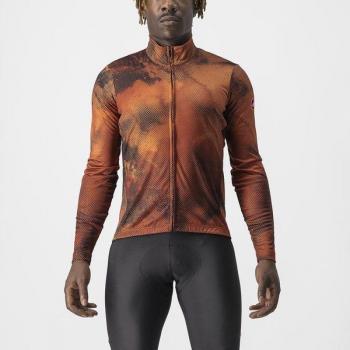 Castelli Ventaglio Fire Medium Long Sleeve Sports Jersey – Men’s