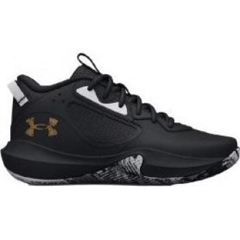 Under Armour Men's Lockdown 6 Basketball Shoes, Size UK 7, Colour Black