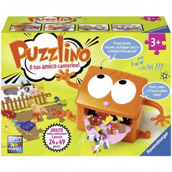 Ravensburger 09661 – Puzz Lino parle et CHANTE avec 2 Puzzles (Langue espagnole)