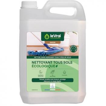 Nettoyant Écologique pour Tous Types de Sols 5L LE VRAI