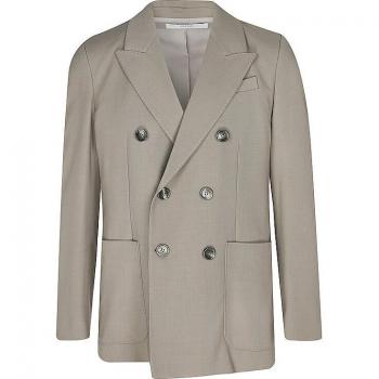 AMI PARIS Herren Sakko Beige Größe 50 Hbv207.Vi0007