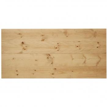 Tête de lit en bois marron 120x60cm