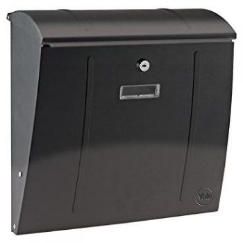 Yale YAL500155 Delaware Mail Locker – Black
