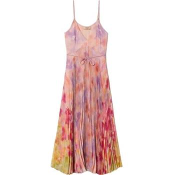 Twinset Vestito Longuette Fiori Multicolor 42