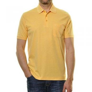 RAGMAN Kurzarm-Poloshirt für Herren – Weiche Knitted-Ausführung