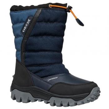 Chaussures d’hiver Geox Himalaya ABX Bleues pour garçons