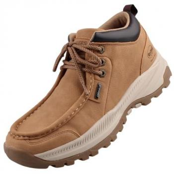 Dockers Herren Schnürschuh Braun Gr. 44 mit Mokassin-Ziernaht